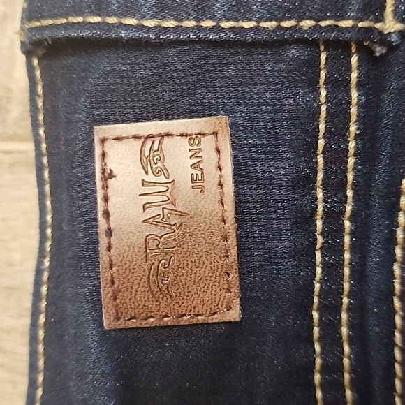 Raw 7 brand dark wash denim high waisted skinny jeans - Picture 8 of 8